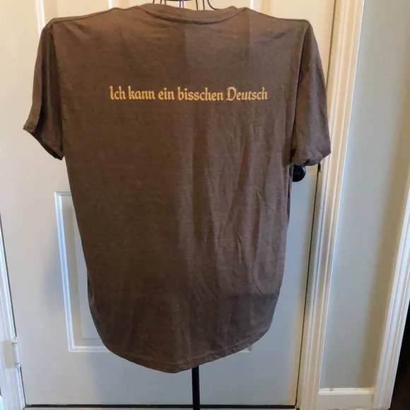 Disney Grumpy Tee Shirt XL men or women. “ I know a little German” - Picture 3 of 5